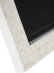Libra Interiors White Aspen Bone Inlay Photo Frame 11x14 - Image 6 of 6