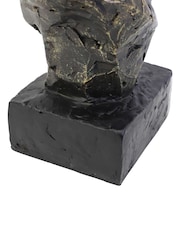 Libra Interiors Bronze Albert Rabbit Head Sculpture - Image 6 of 6