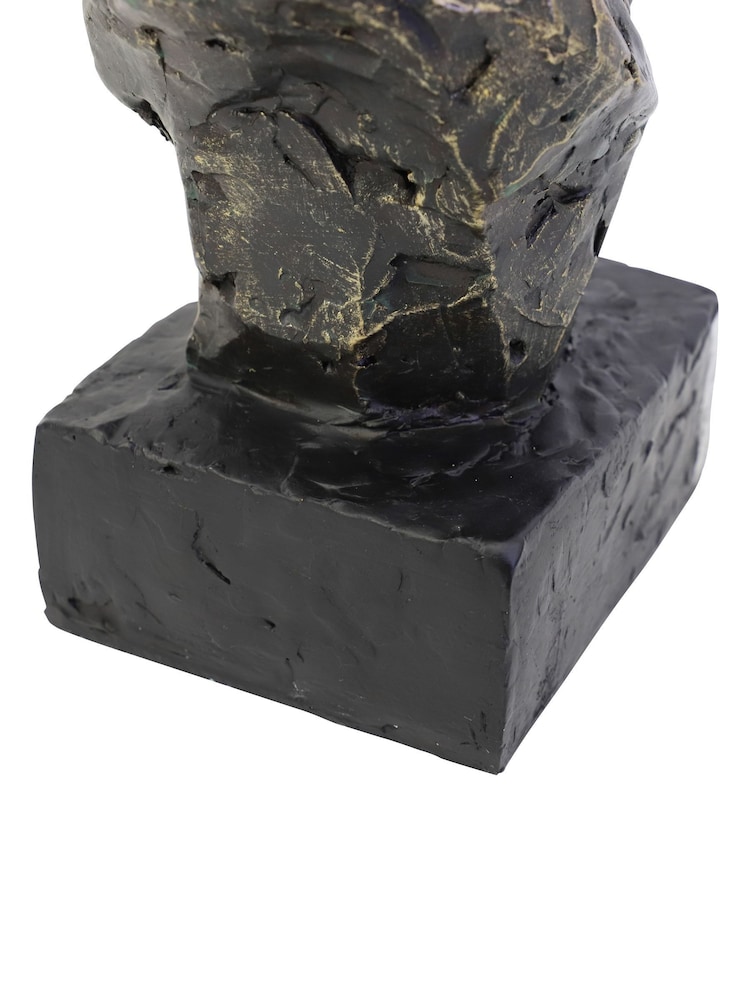 Libra Interiors Bronze Albert Rabbit Head Sculpture - Image 6 of 6