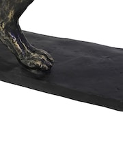 Libra Interiors Bronze Hunter Dog Sculpture - Image 6 of 6