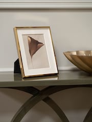 Libra Interiors Gold Strand Photo Frame Iron 13x18cm 3D - Image 1 of 6