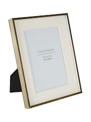 Libra Interiors Gold Strand Photo Frame Iron 13x18cm 3D - Image 2 of 6