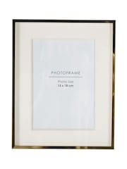 Libra Interiors Gold Strand Photo Frame Iron 13x18cm 3D - Image 3 of 6