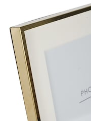 Libra Interiors Gold Strand Photo Frame Iron 20x25cm 3D - Image 5 of 6