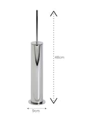 Showerdrape Chrome Belgravia Toilet Brush & Holder - Image 2 of 2