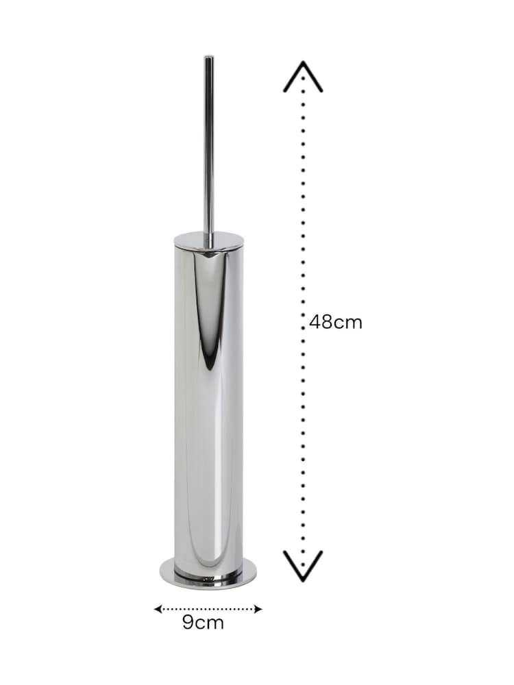 Showerdrape Chrome Belgravia Toilet Brush & Holder - Image 2 of 2