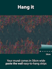 Clarissa Hulse Rainbow A4 Wallpaper Sample Cascading Kaleidoscope Mural - Image 2 of 3