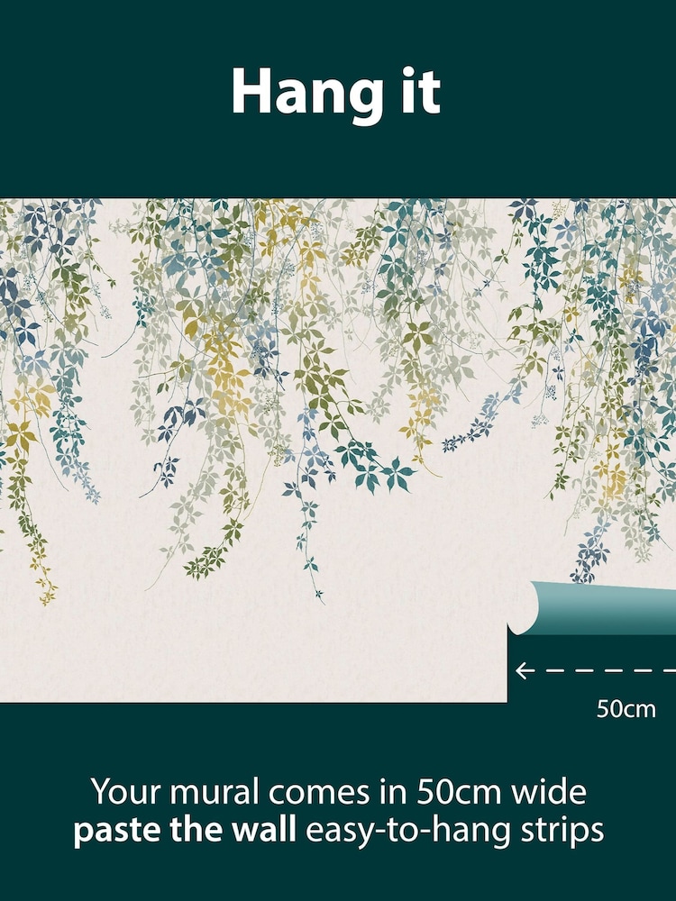 Clarissa Hulse Spring A4 Sample Virginia Creeper Mural - Image 2 of 3