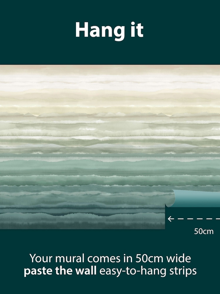 Clarissa Hulse Jade A4 Sample Strata Mural - Image 3 of 3