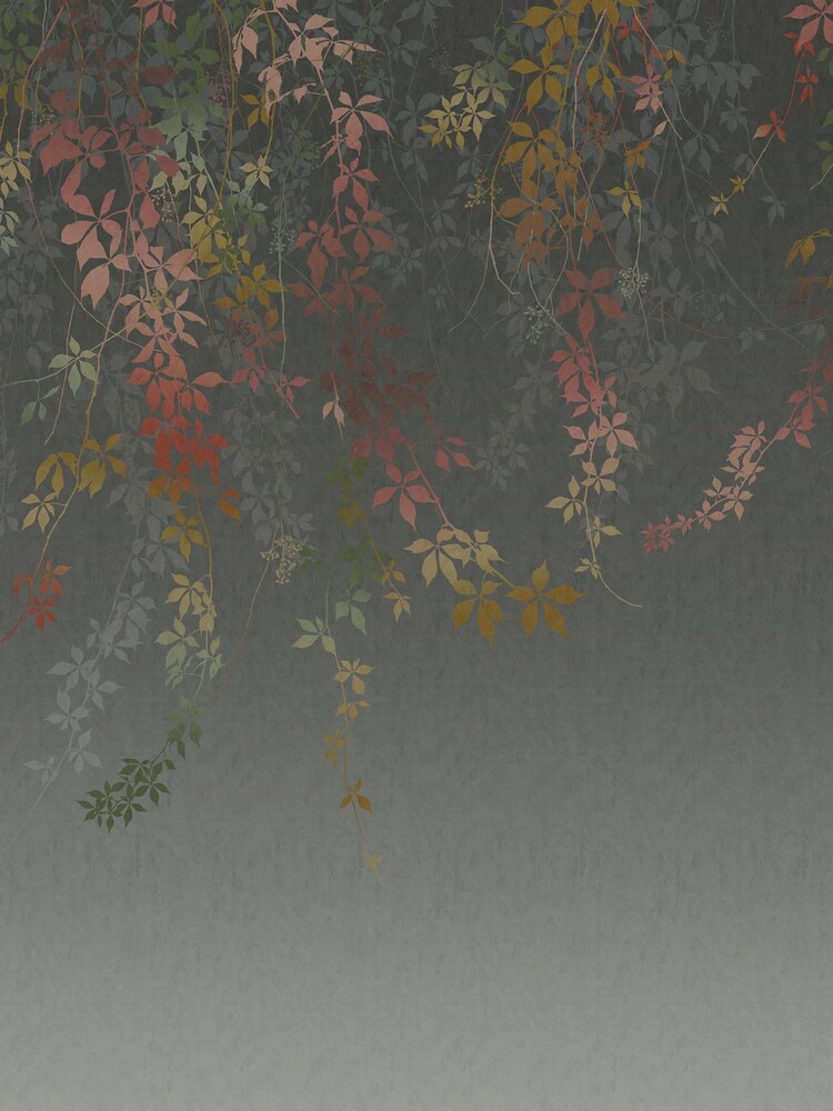 Clarissa Hulse Autumn A4 Sample Virginia Creeper Mural - Image 3 of 3 Clarissa Hulse Autumn A4 Sample Virginia Creeper Mural - Image 3 of 3