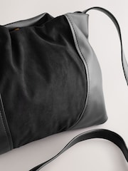 Tan Brown Charm Cross-Body Buckle Bag - Image 4 of 5