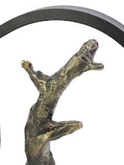 Libra Interiors Bronze Lovers on Branch Light Sculpture LED USB - Image 5 of 6
