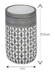 Copo Showerdrape Ravello Geo Floral - Imagem 2 de 3
