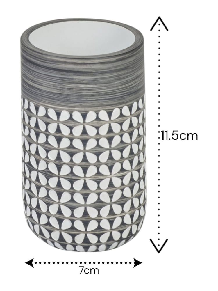 Copo Showerdrape Ravello Geo Floral - Imagem 2 de 3