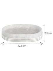 Showerdrape Bianco Striped Soap Dish - Imagem 2 de 2