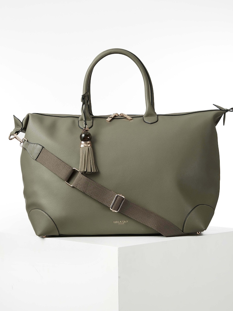 Luella Grey Lana Travel Weekender Bag - Image 1 of 6 Luella Grey Lana Travel Weekender Bag - Image 1 of 6