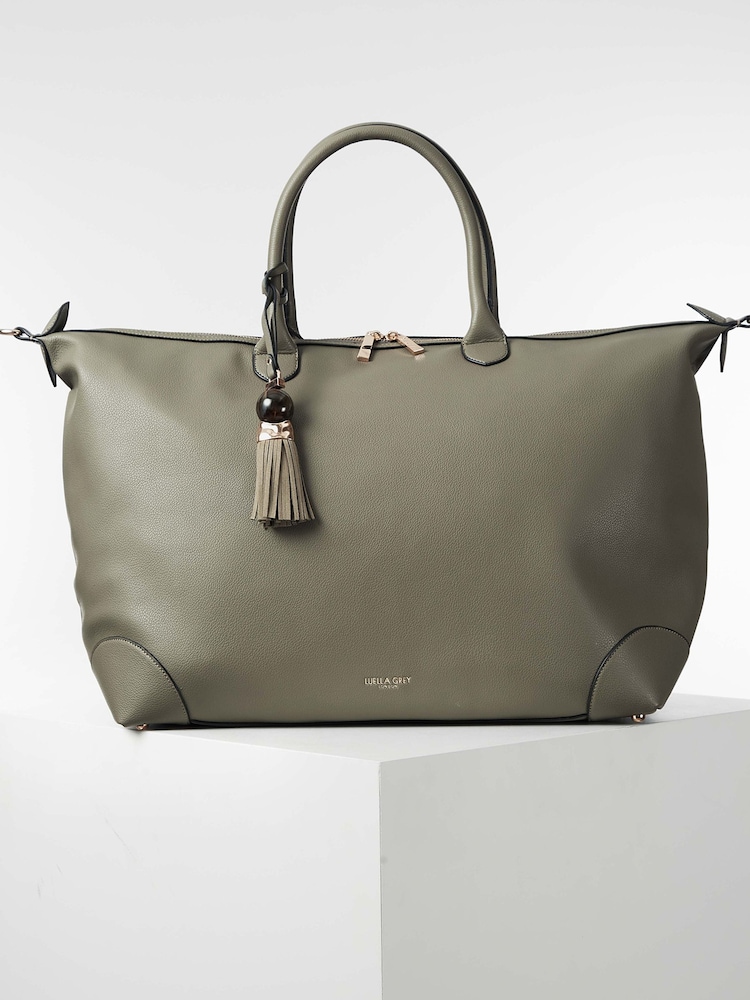 Luella Grey Lana Travel Weekender Bag - Image 2 of 6 Luella Grey Lana Travel Weekender Bag - Image 2 of 6