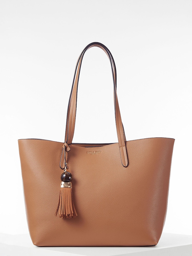 Braun - Luella Grey Benny Tote & Canvas Pouch - Bild 1 von 9