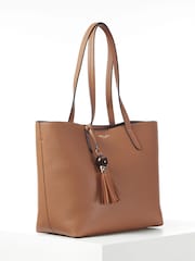 Braun - Luella Grey Benny Tote & Canvas Pouch - Bild 2 von 9