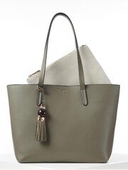 Grün - Luella Grey Benny Tote & Canvas Pouch - Bild 2 von 8