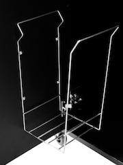Cozze Black Outdoor Kitchen 2 Door with Sink and Tap - Image 6 of 6