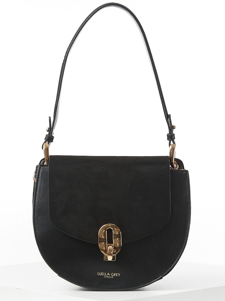 Luella Grey Mildred Saddle Cross-Body Bag - Image 1 of 9