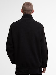 Barbour International Black Mossdale Fleece Jacket - Image 3 of 5