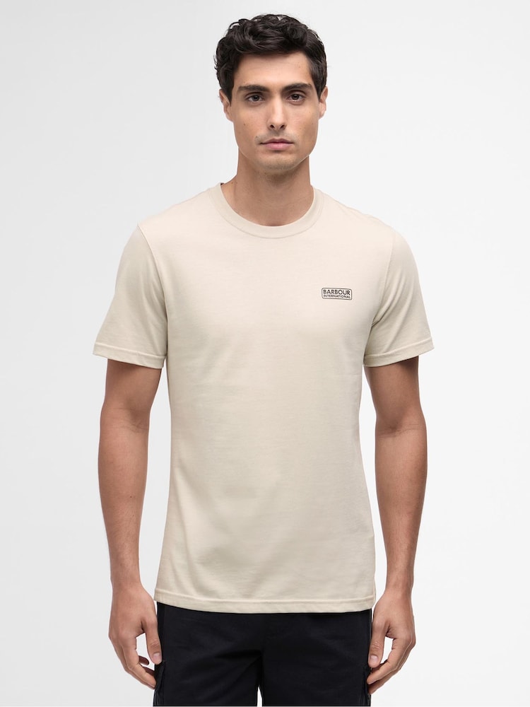 Barbour® International Brill White Logo T-Shirt - Image 1 of 5 Barbour® International Brill White Logo T-Shirt - Image 1 of 5