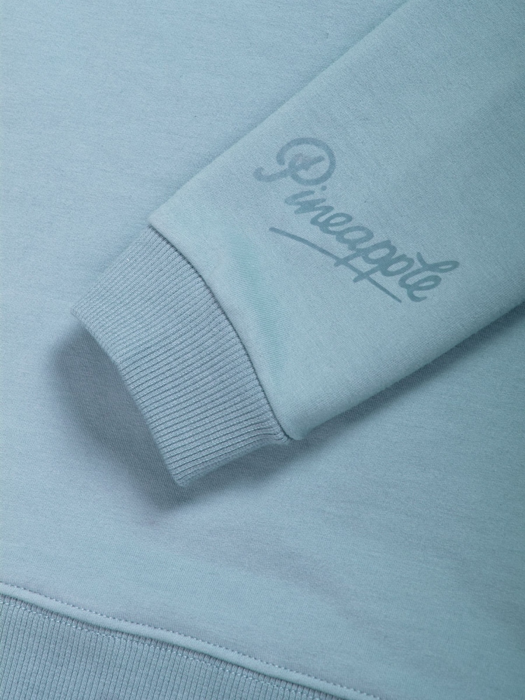 Pineapple Blue Off Shoulder Longline Sweat Top - Image 7 of 7