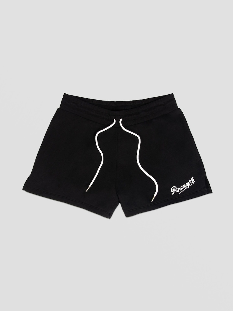 Pineapple Black Retro Shorts - Image 6 of 6