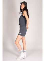 Pineapple Grey Sleeveless Crop T-Shirt - Image 3 of 6