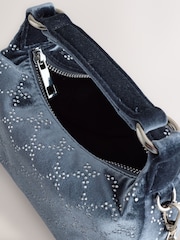 Grey Sparkle Mini Handheld Bag - Image 5 of 5
