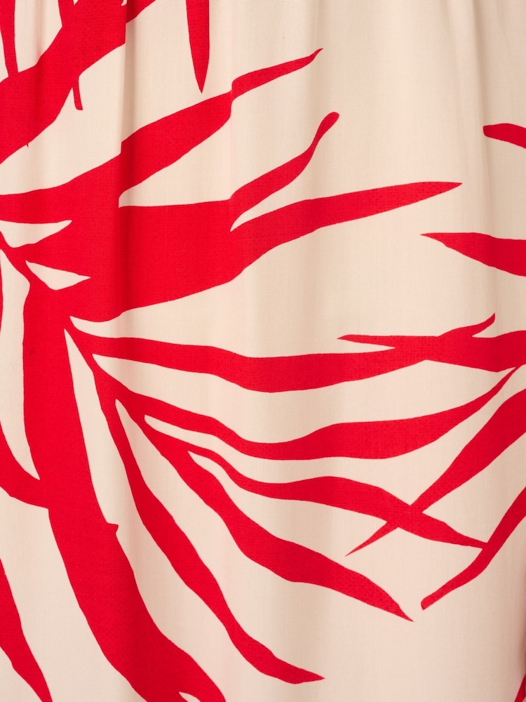 Adrianna By Adrianna Papell Red Printed Dress - Imagen 7 de 7