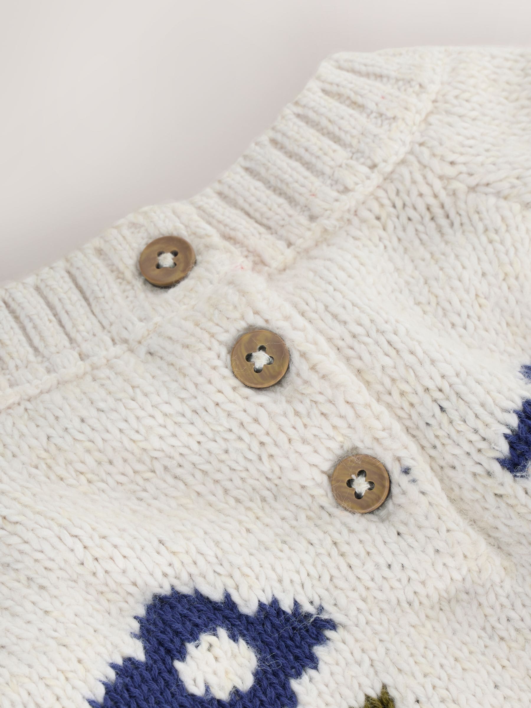 Buy Ecru Flower Knitted Jumper (3mths-7yrs) from Next USA