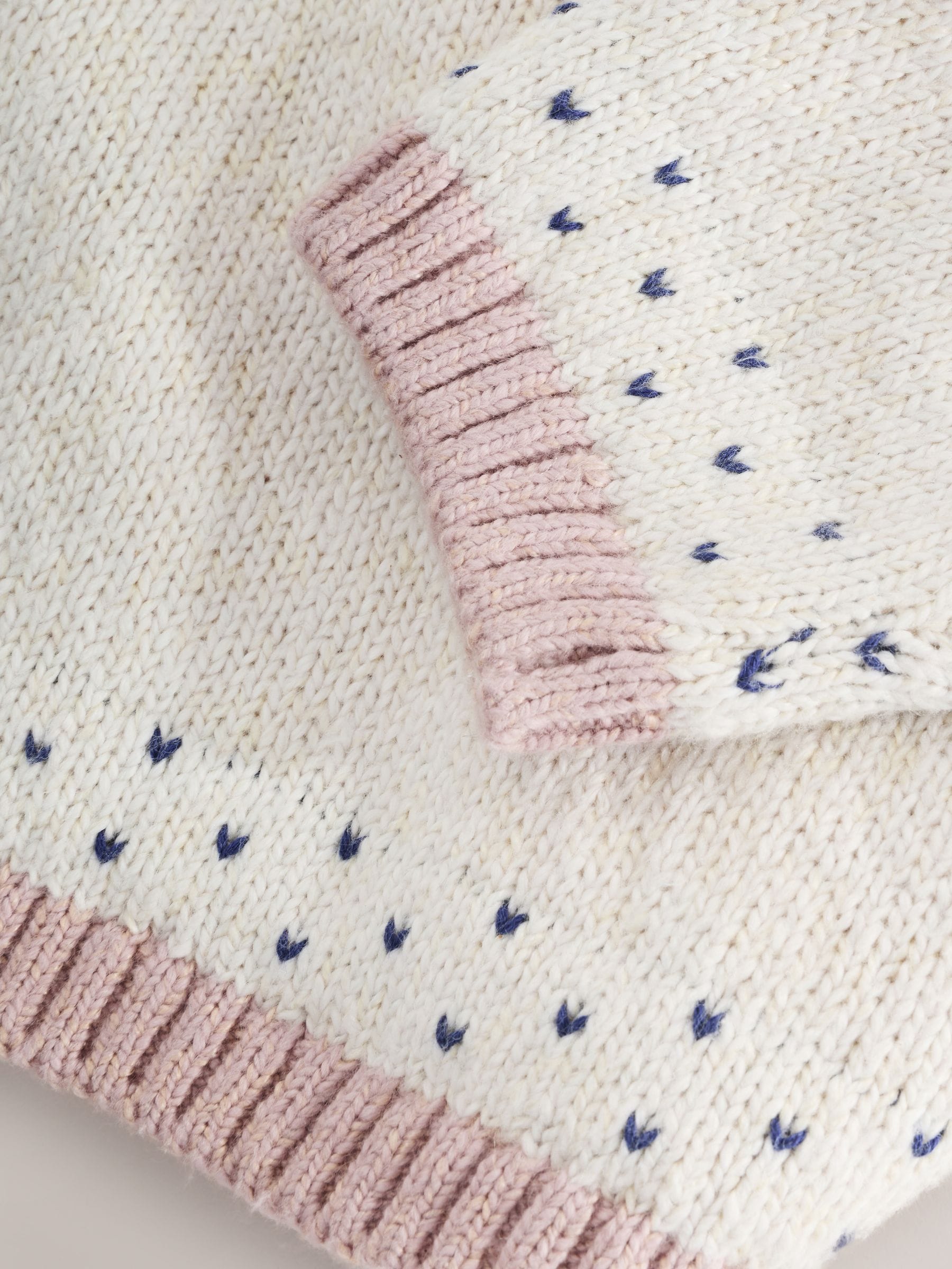 Buy Ecru Flower Knitted Jumper (3mths-7yrs) from Next USA