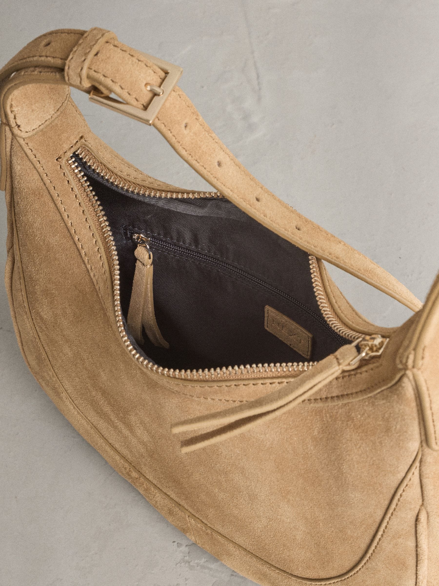 Buy Tan Brown Leather Scoop Cross-Body Bag from the Next UK online