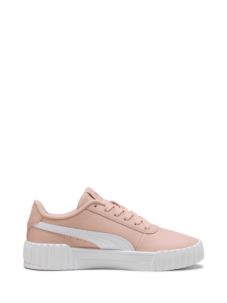 Puma Pink Kids Youth Carina 3.0 Sneakers - Image 1 of 6