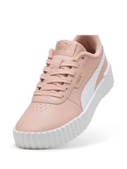 Puma Pink Kids Youth Carina 3.0 Sneakers - Image 5 of 6