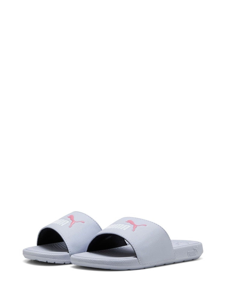 Puma Blue Cool Cat 2.0 Kids Sandals - Image 3 of 6
