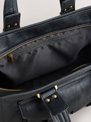 Black Charm Buckle Hand Held Bag - Image 2 of 5