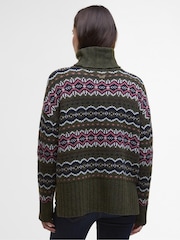 Barbour® Green Helen Knitted Jumper - Image 2 of 6