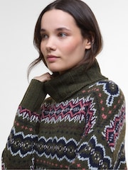 Barbour® Green Helen Knitted Jumper - Image 4 of 6