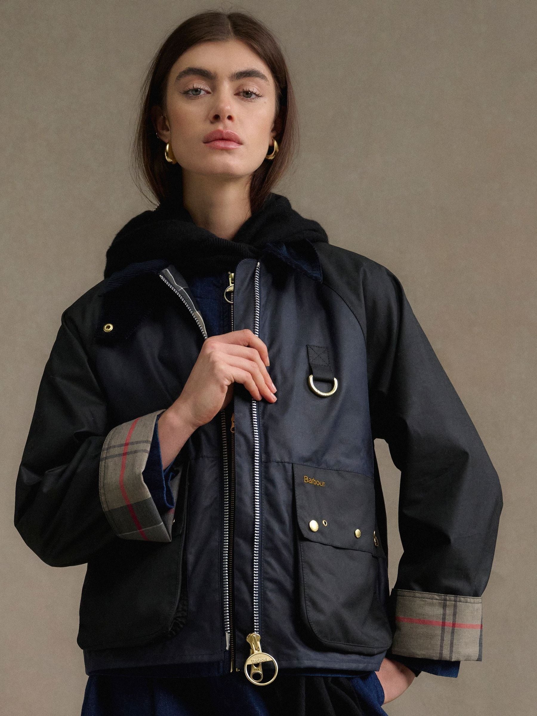Buy Barbour® Blue Kearton Wax Jacket from the Next UK online shop