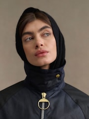 Barbour® Blue Kearton Wax Jacket - Image 3 of 11