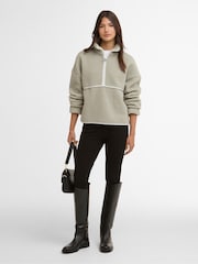 Barbour® International Glacier Grey Tara Fleece - Image 2 of 7