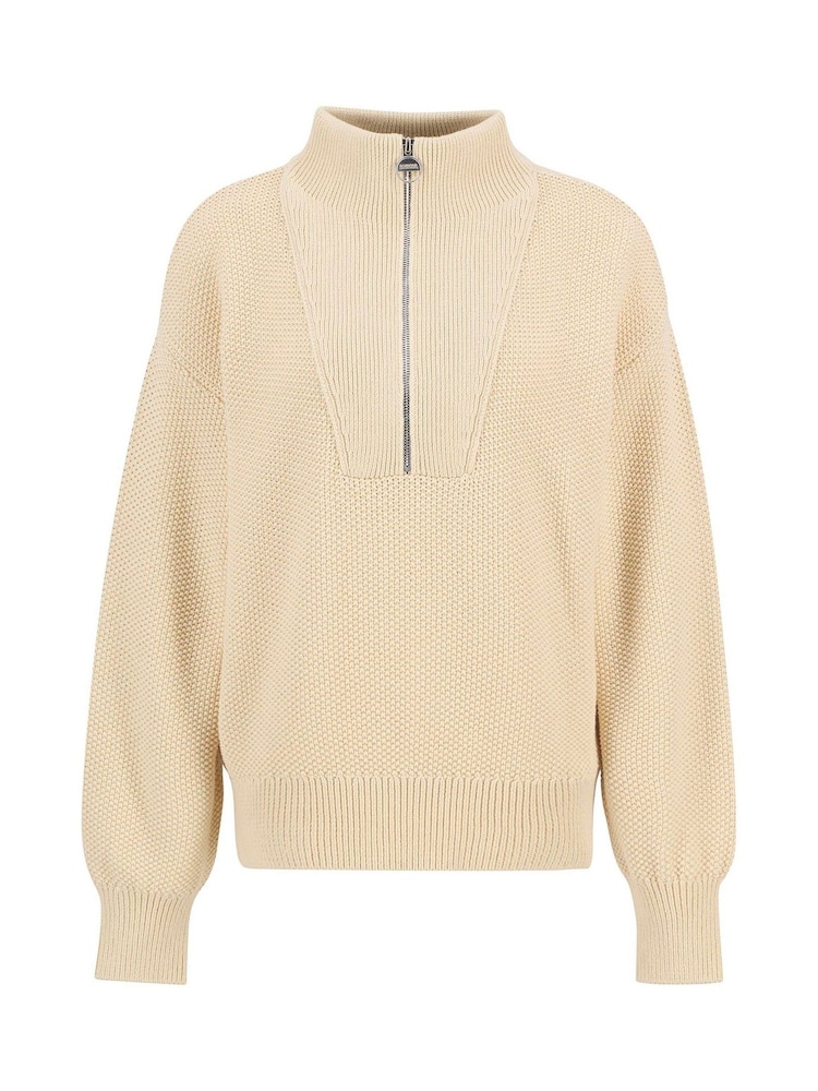 Barbour® International White Rae Knitted Jumper - Image 7 of 7 Barbour® International White Rae Knitted Jumper - Image 7 of 7