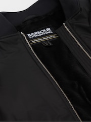 Barbour® International Black Kuala Showerproof Jacket - Image 11 of 12