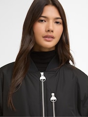 Barbour® International Black Kuala Showerproof Jacket - Image 8 of 12