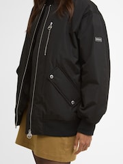 Barbour® International Black Kuala Showerproof Jacket - Image 9 of 12