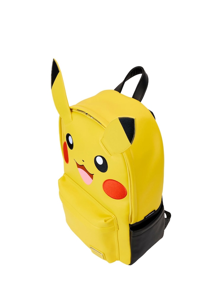 Loungefly Yellow Pokemon Pikachu Full Size Backpack - Image 2 of 5 Loungefly Yellow Pokemon Pikachu Full Size Backpack - Image 2 of 5